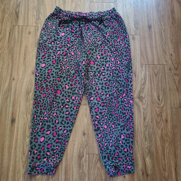 Simply Vera Vera Wang Womens Pajamas 2-Piece PJ Set Animal Print Size L - Picture 4 of 8